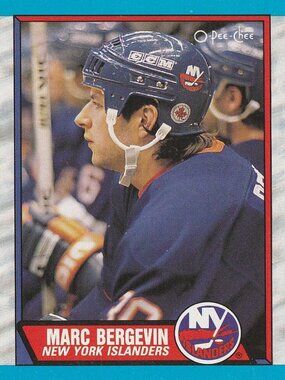 Marc Bergevin - 1989 O Pee Chee Hockey Card
